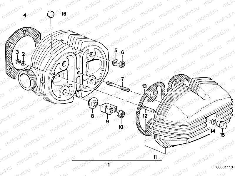Cylinder head/cylinder head cover