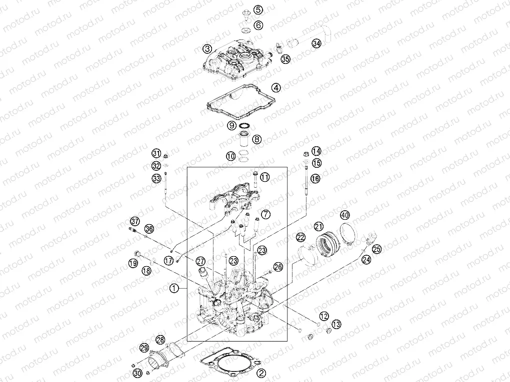 CYLINDER HEAD|Engine|36