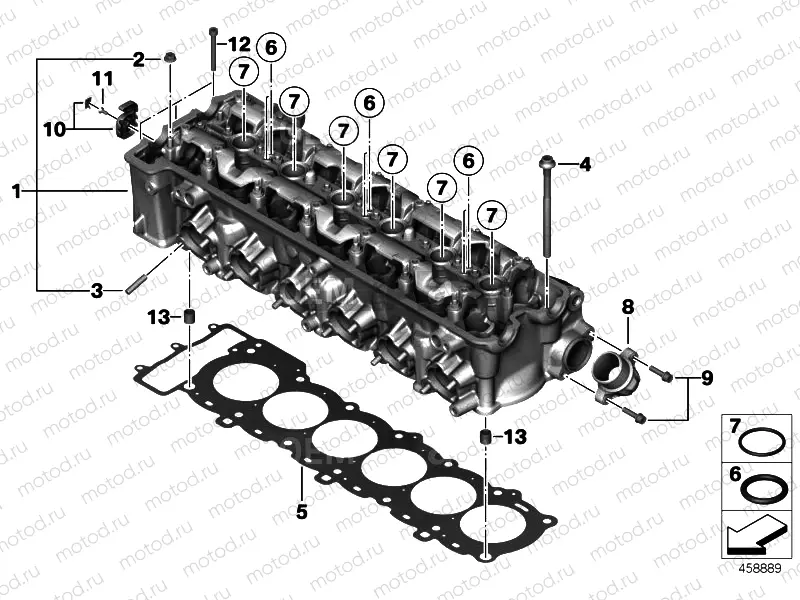 CYLINDER HEAD/MOUNTING PARTS