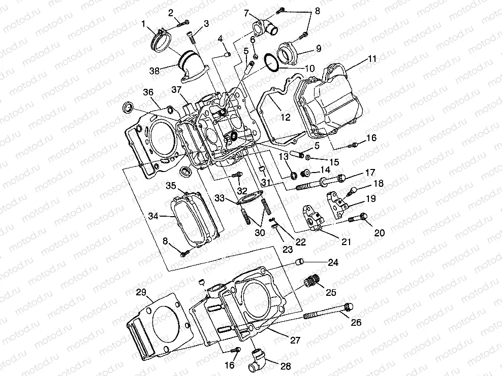CYLINDER Magnum 6X6 W97AE42A and Swedish Magnum 6X6 S97AE42E (4940754075D009) | CYLINDER Magnum 6X6 W97AE42A and Swedish Magnum 6X6 S97AE42E (4940754075D009)