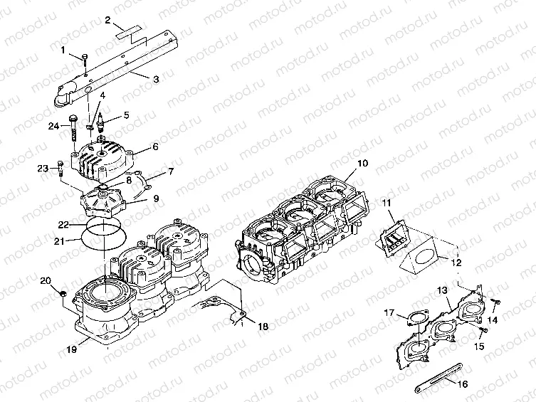 CYLINDER & MANIFOLD - I984590 (4946314631b014) | CYLINDER & MANIFOLD - I984590 (4946314631b014)