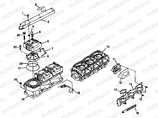 CYLINDER & MANIFOLD - I984690 (4945114511c002) | CYLINDER & MANIFOLD - I984690 (4945114511c002)