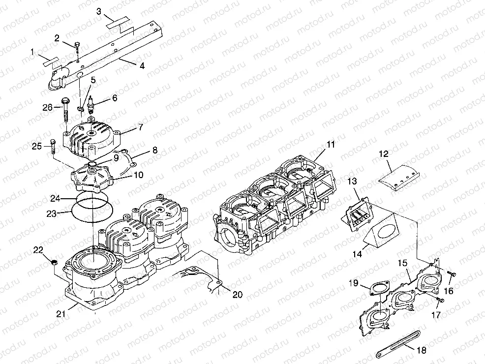 CYLINDER & MANIFOLD SLTX B974590 and INTL. SLTX I974590 (4941214121B014) | CYLINDER & MANIFOLD SLTX B974590 and INTL. SLTX I974590 (4941214121B014)