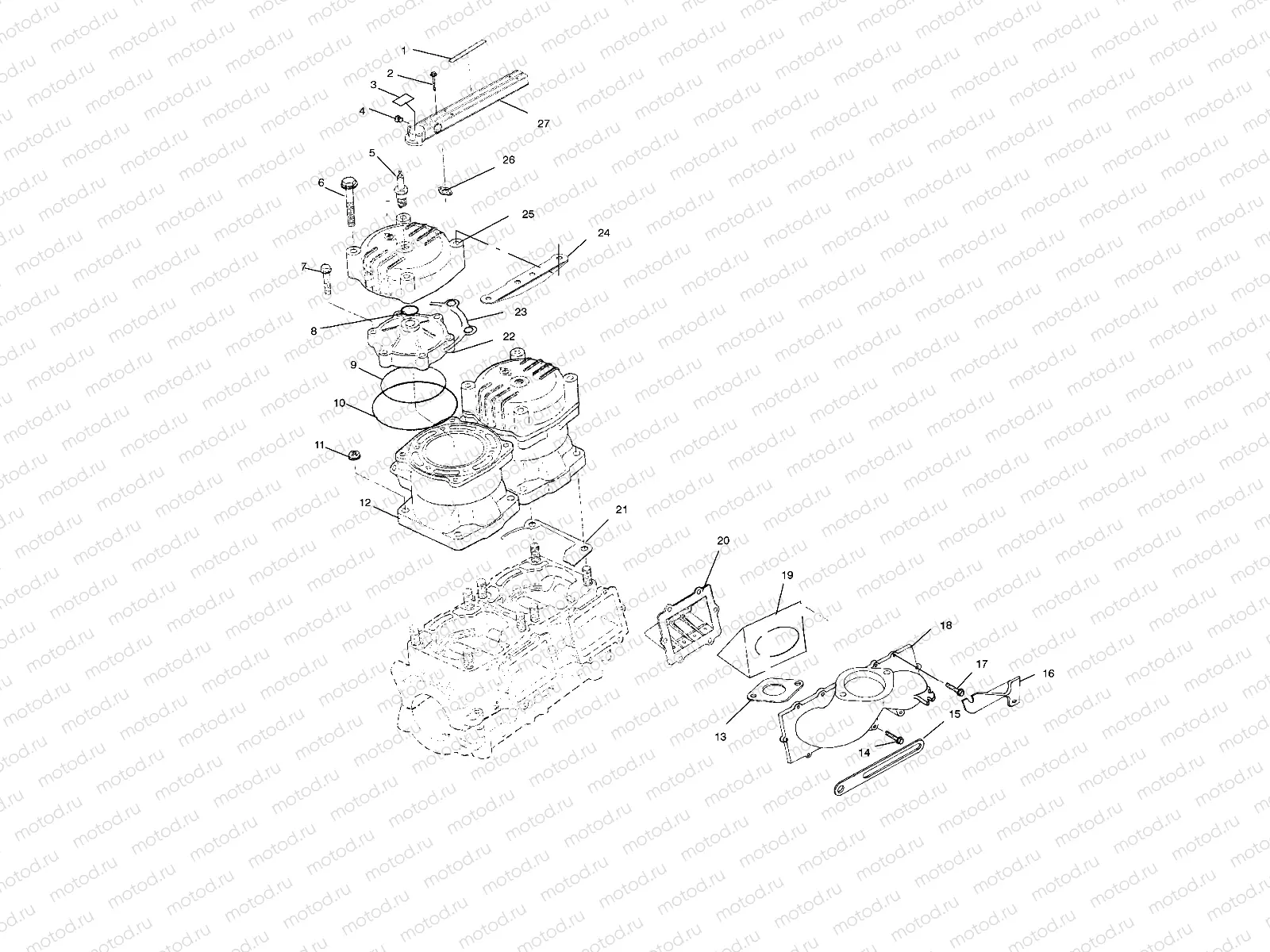 CYLINDER & MANIFOLD - W005197I (4955815581C004) | CYLINDER & MANIFOLD - W005197I (4955815581C004)