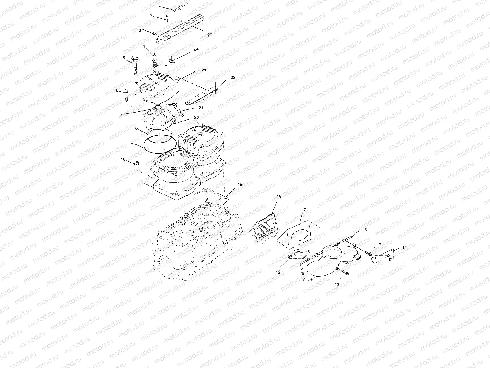 CYLINDER & MANIFOLD - W014697D (4964806480B013) | CYLINDER & MANIFOLD - W014697D (4964806480B013)