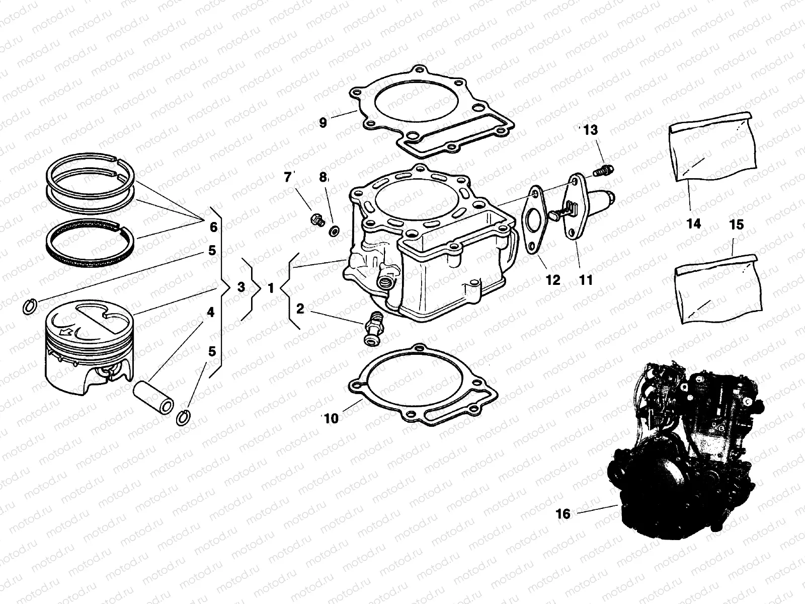 CYLINDER - PISTON