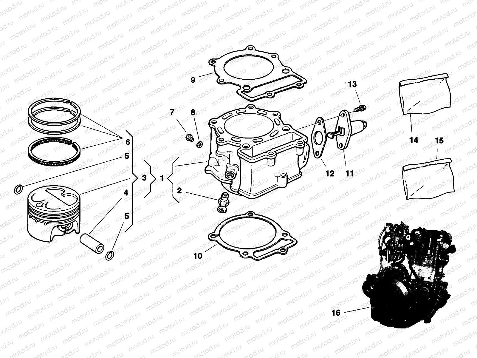 CYLINDER - PISTON
