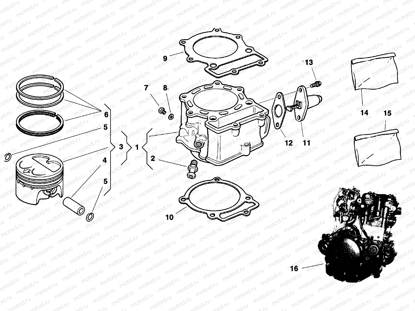 CYLINDER - PISTON