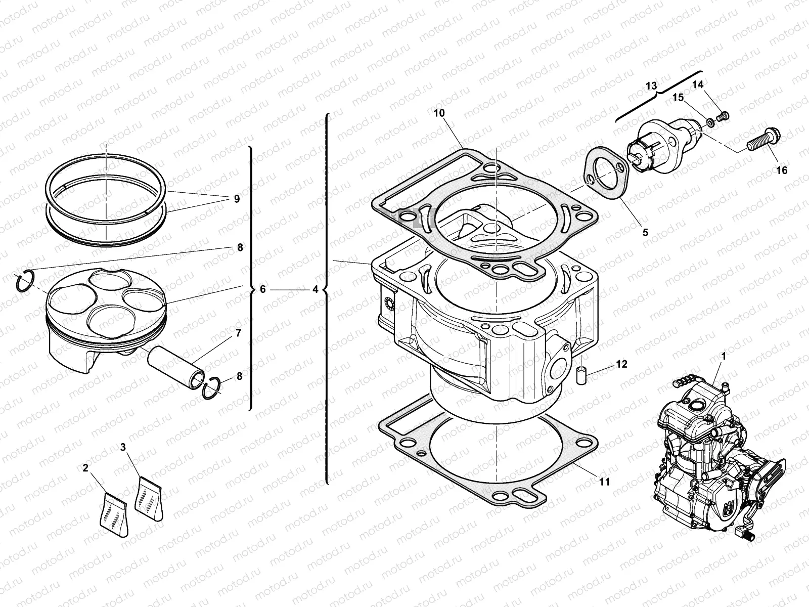 CYLINDER - PISTON