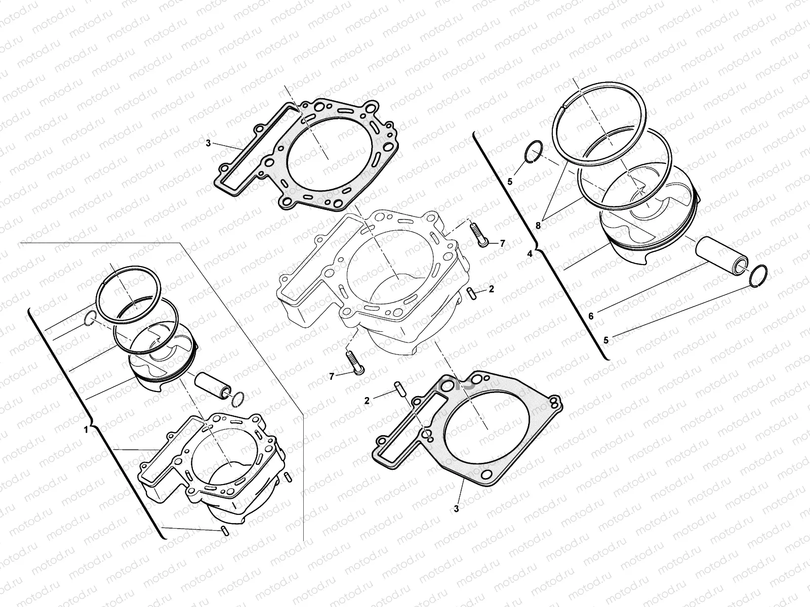 CYLINDER - PISTON