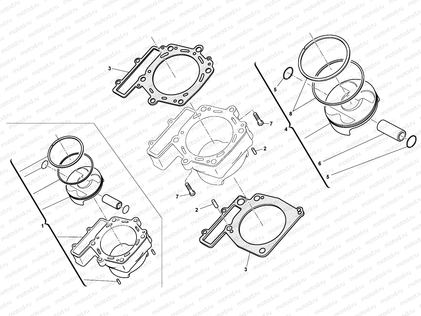 CYLINDER - PISTON