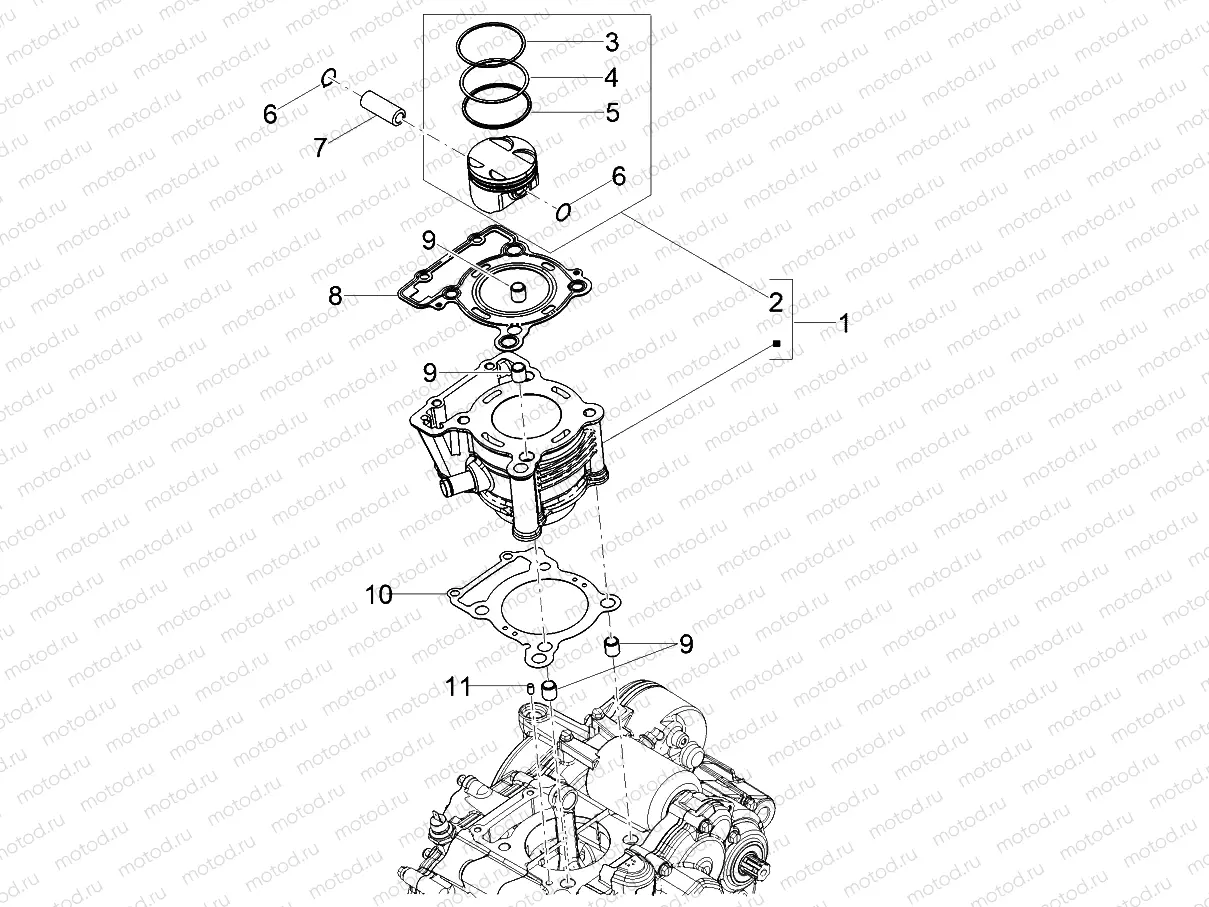 Cylinder - Piston