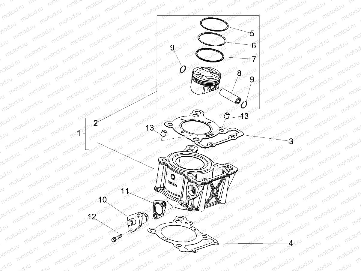 Cylinder - Piston