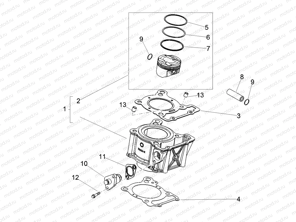 Cylinder - Piston