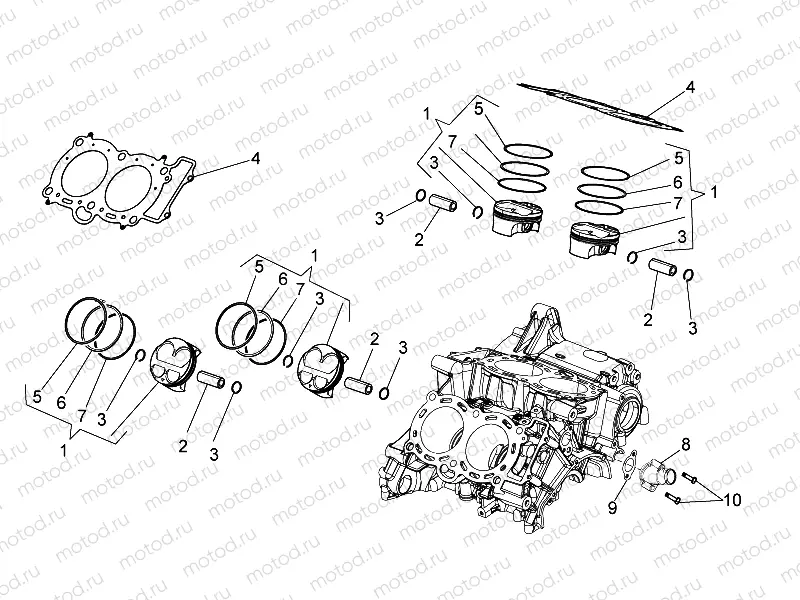 Cylinder - Piston