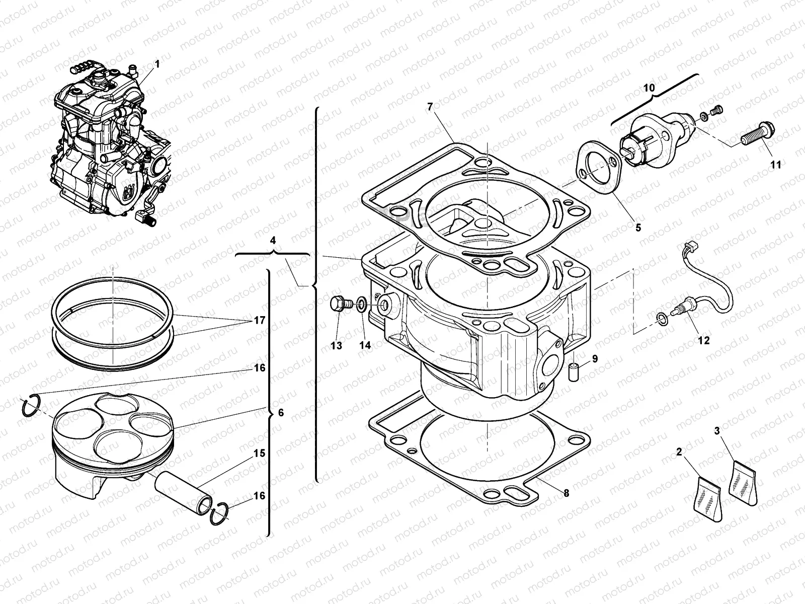 CYLINDER - PISTON