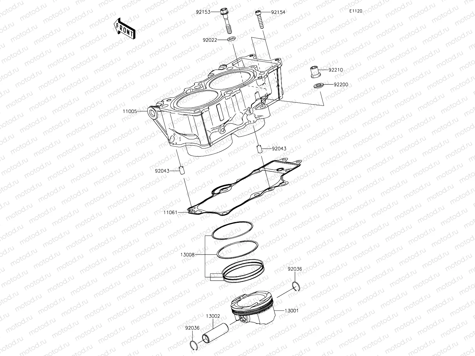 Cylinder & Pistons