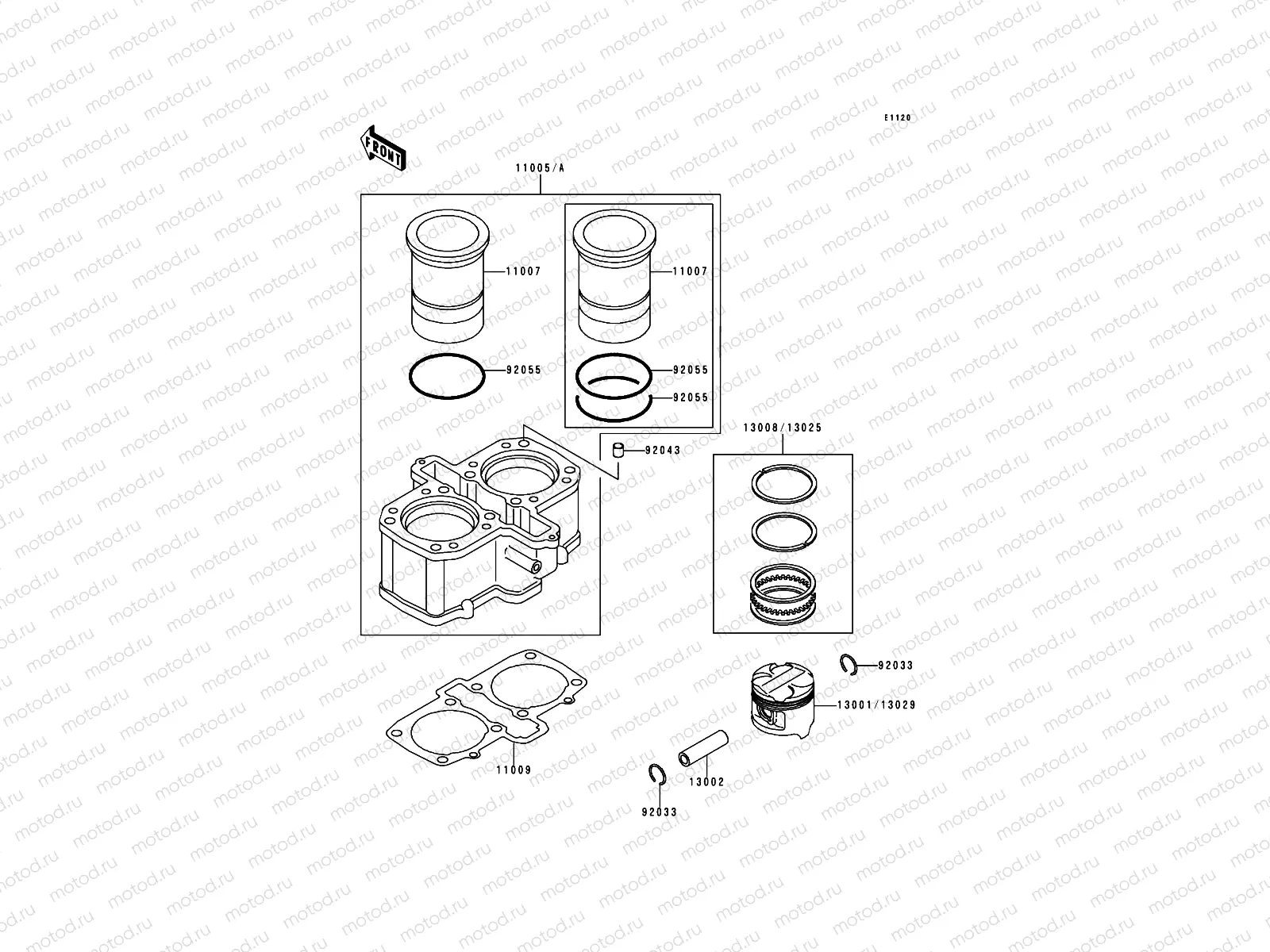 Cylinder/Piston(s)
