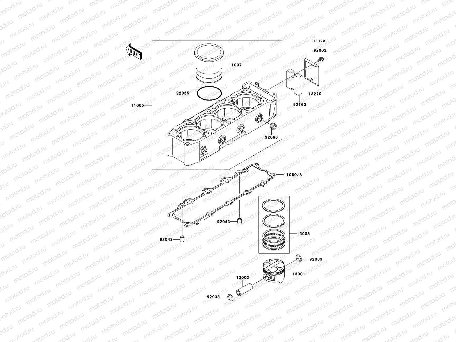 Cylinder/Piston(s)