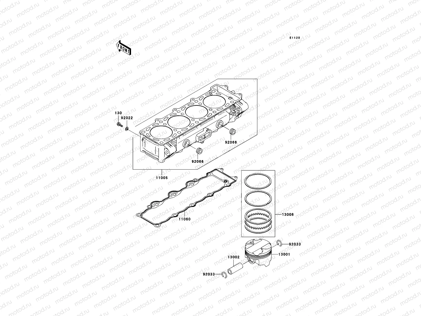 Cylinder/Piston(s)
