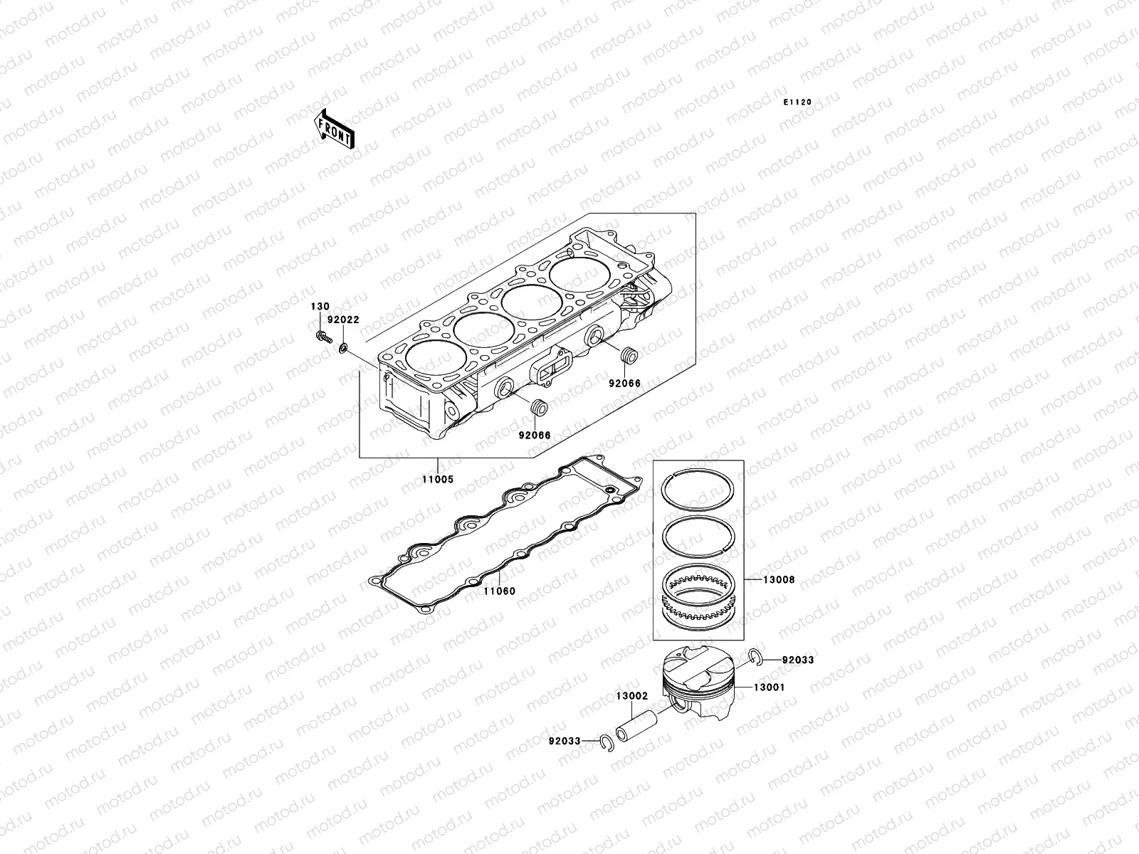 Cylinder/Piston(s)