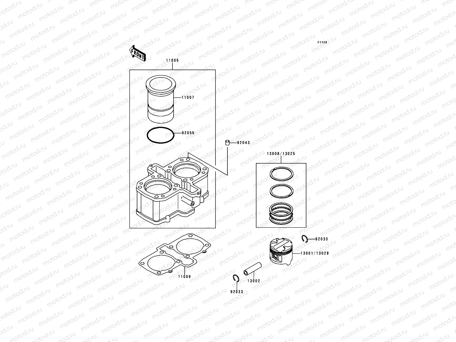 Cylinder/Piston(s)