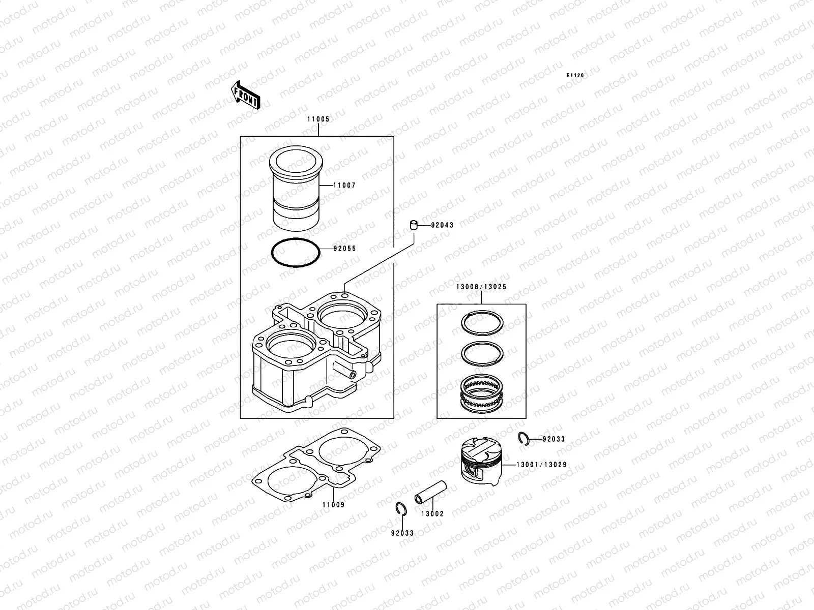 Cylinder/Piston(s)