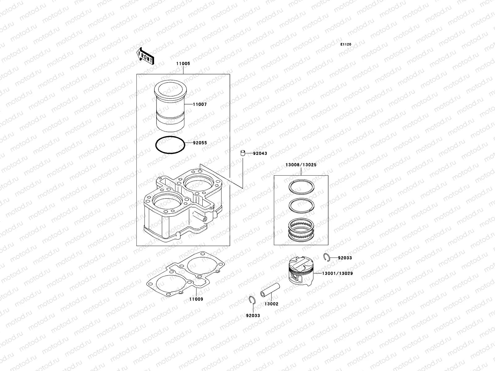 Cylinder/Piston(s)