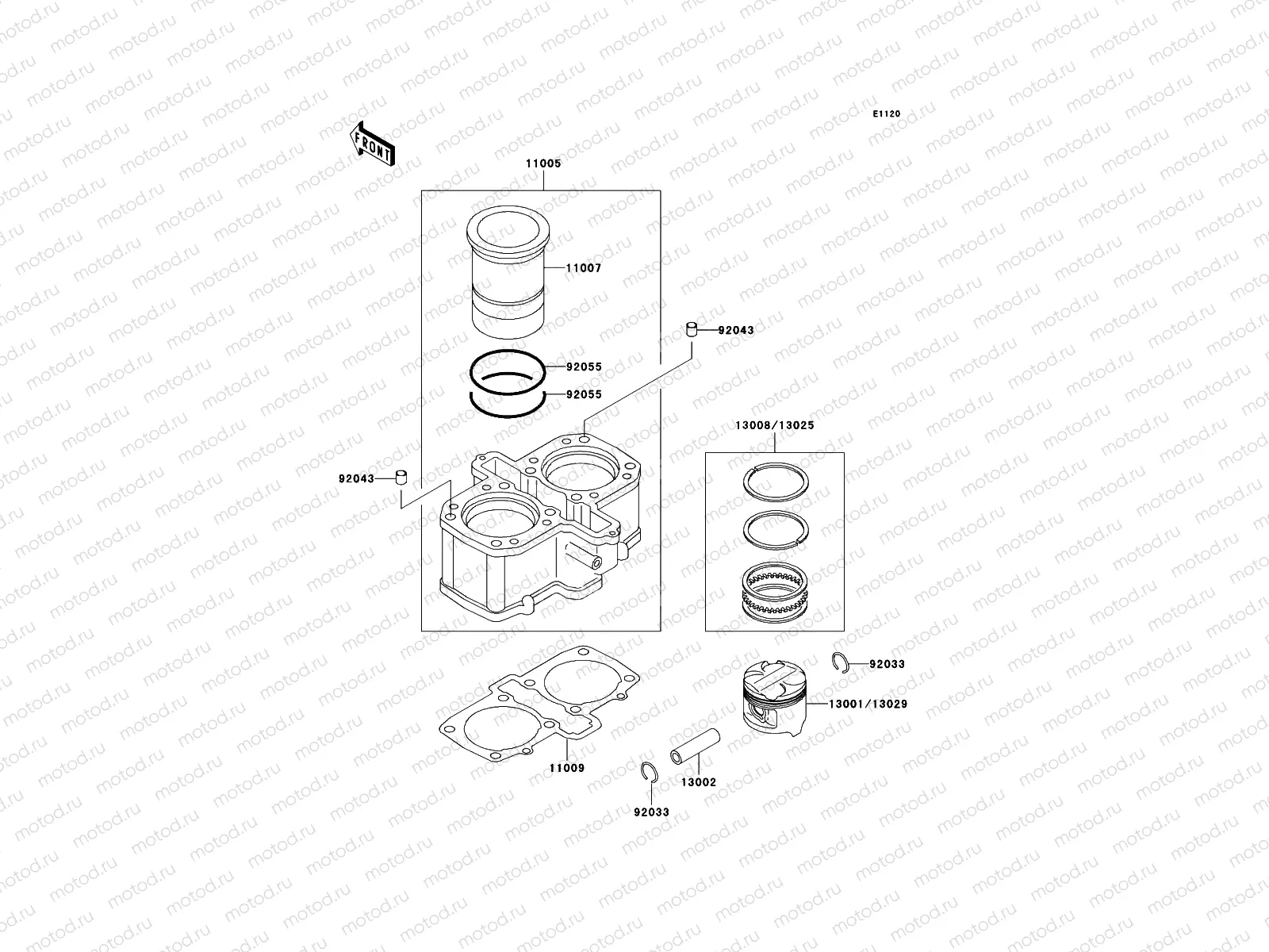 Cylinder/Piston(s)