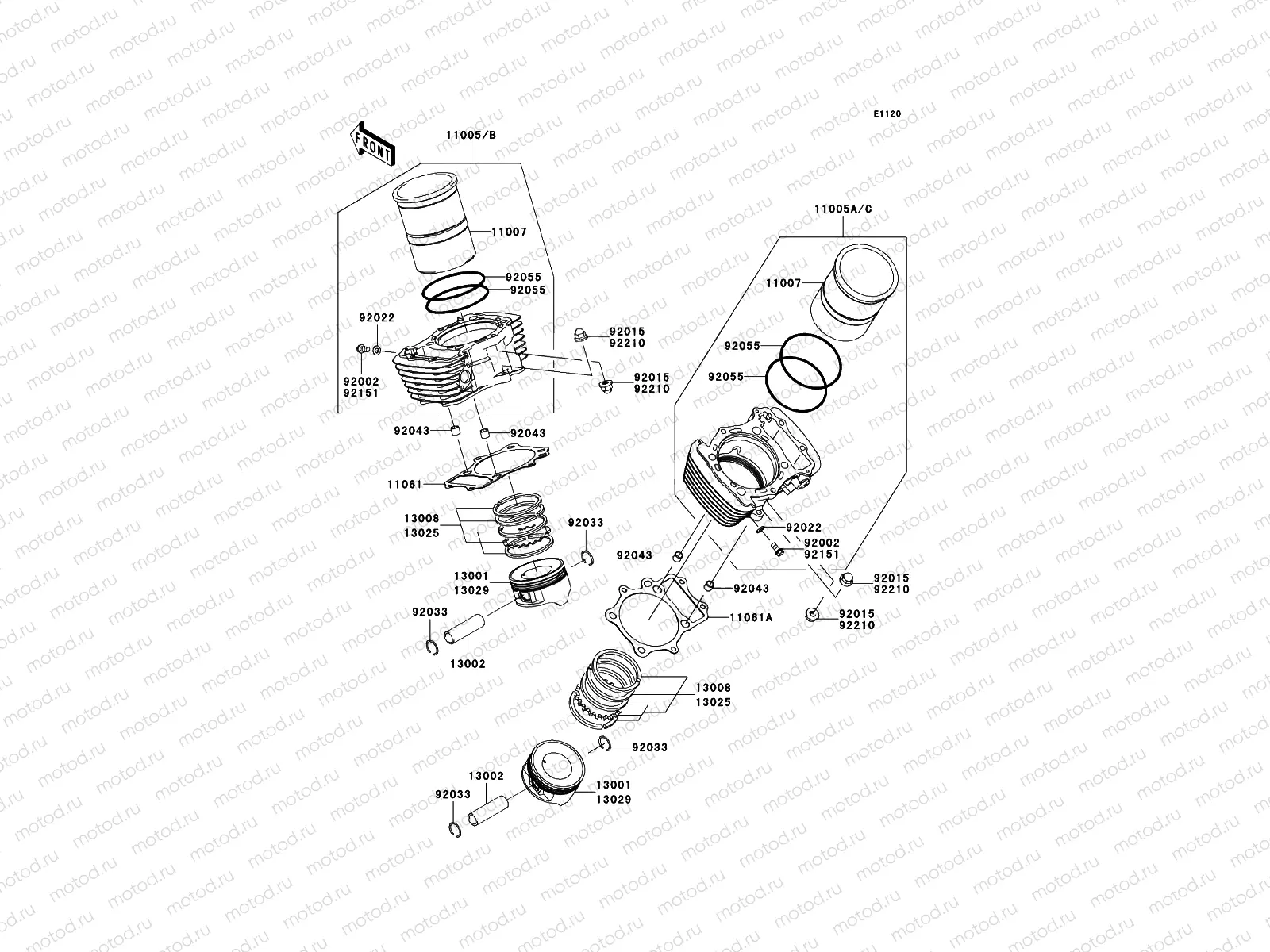 Cylinder/Piston(s)