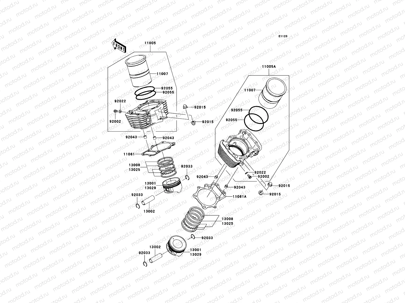 Cylinder/Piston(s)