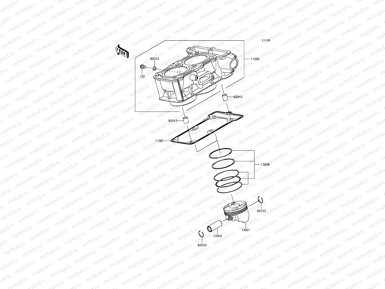 Cylinder/Piston(s)