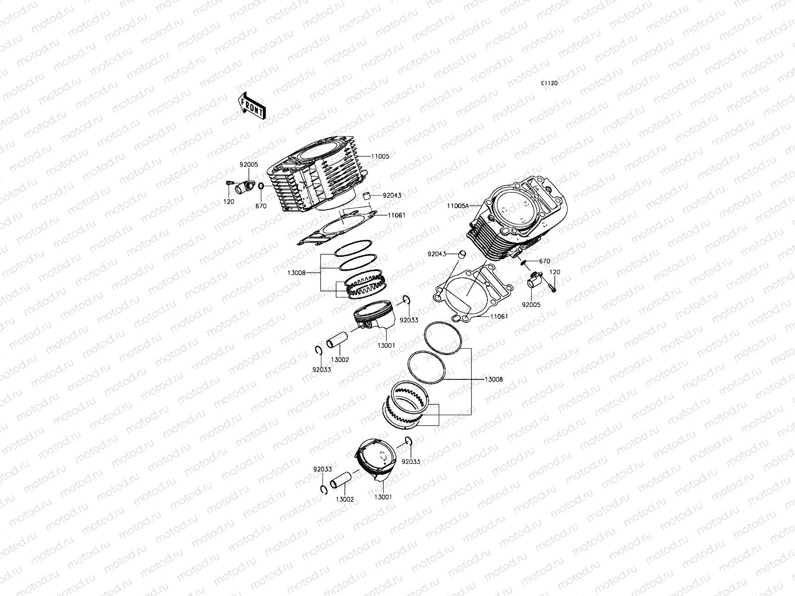 Cylinder/Piston(s)