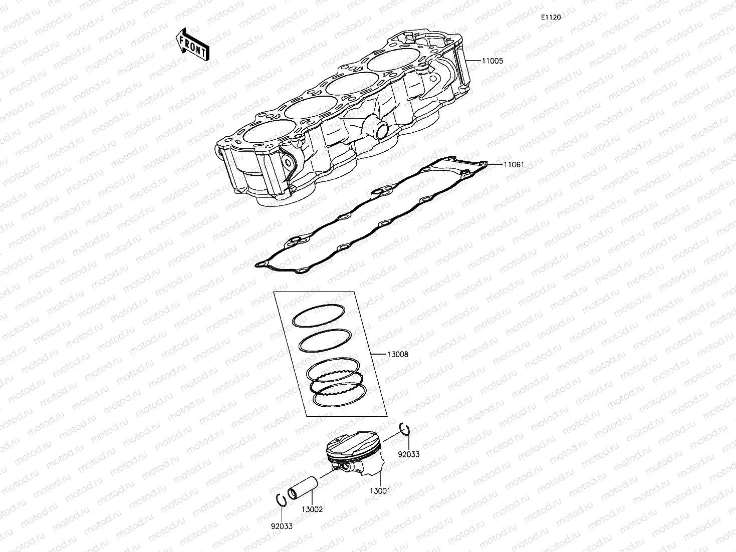 Cylinder/Piston(s)