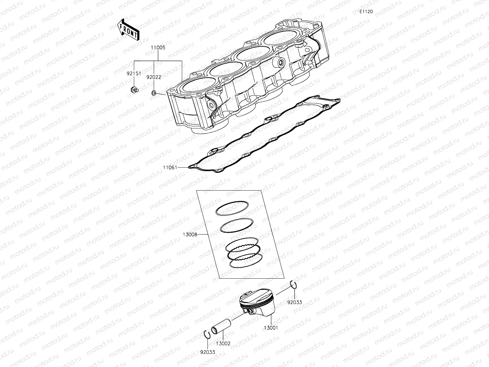 Cylinder/Piston(s)