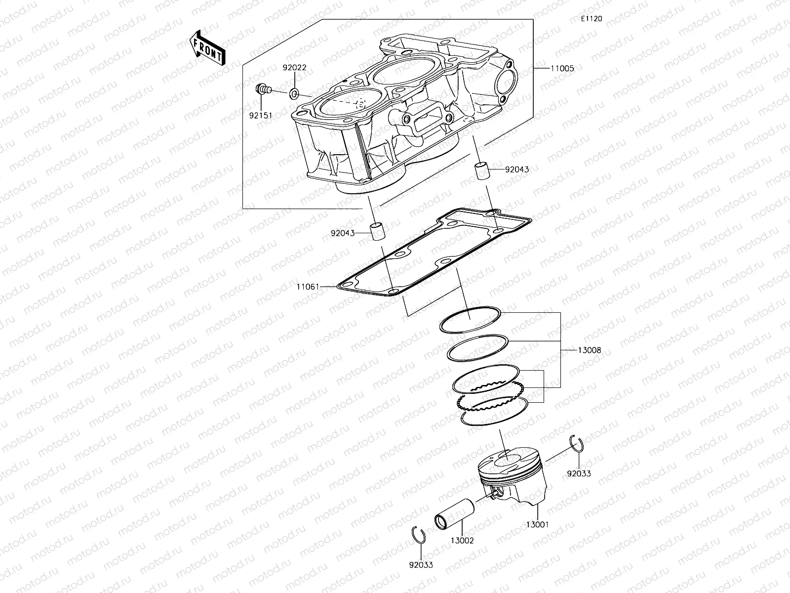 Cylinder/Piston(s)
