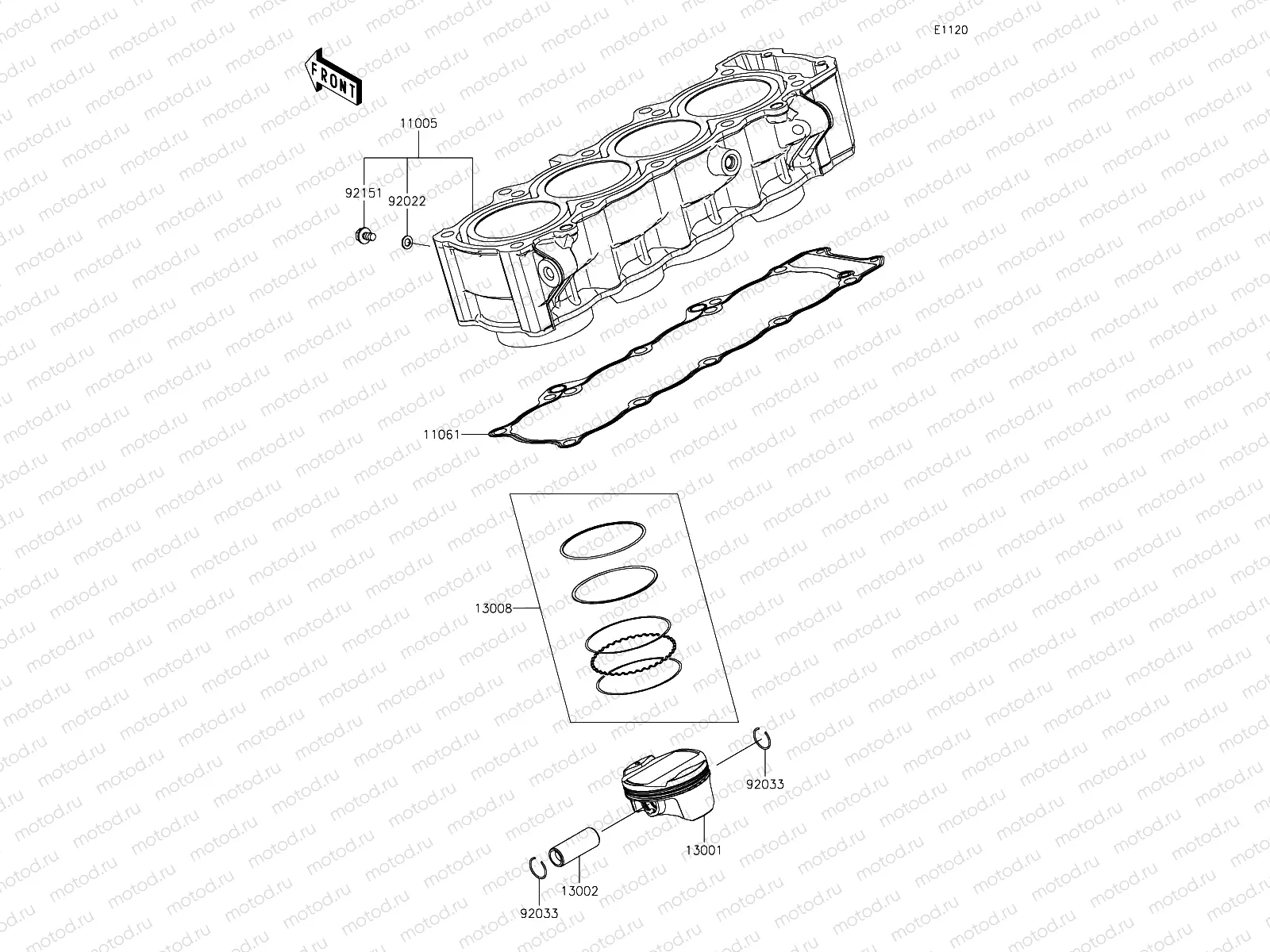 Cylinder/Piston(s)
