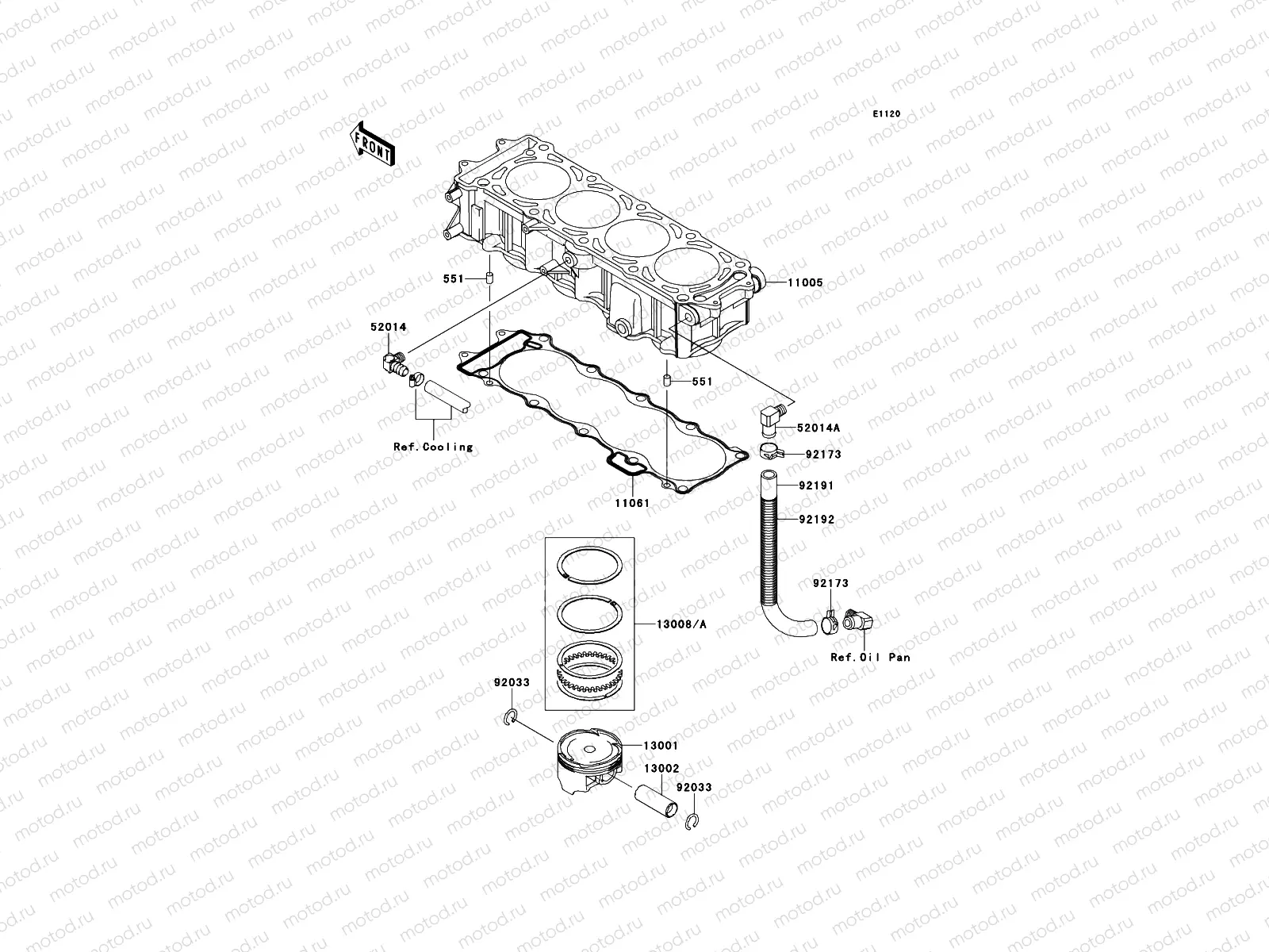 Cylinder/Piston(s)