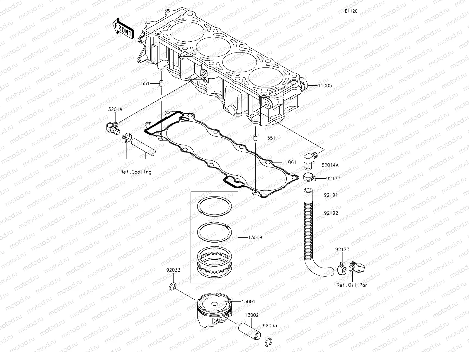 Cylinder/Piston(s)