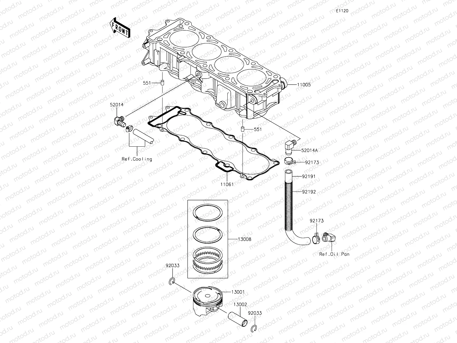 Cylinder/Piston(s)