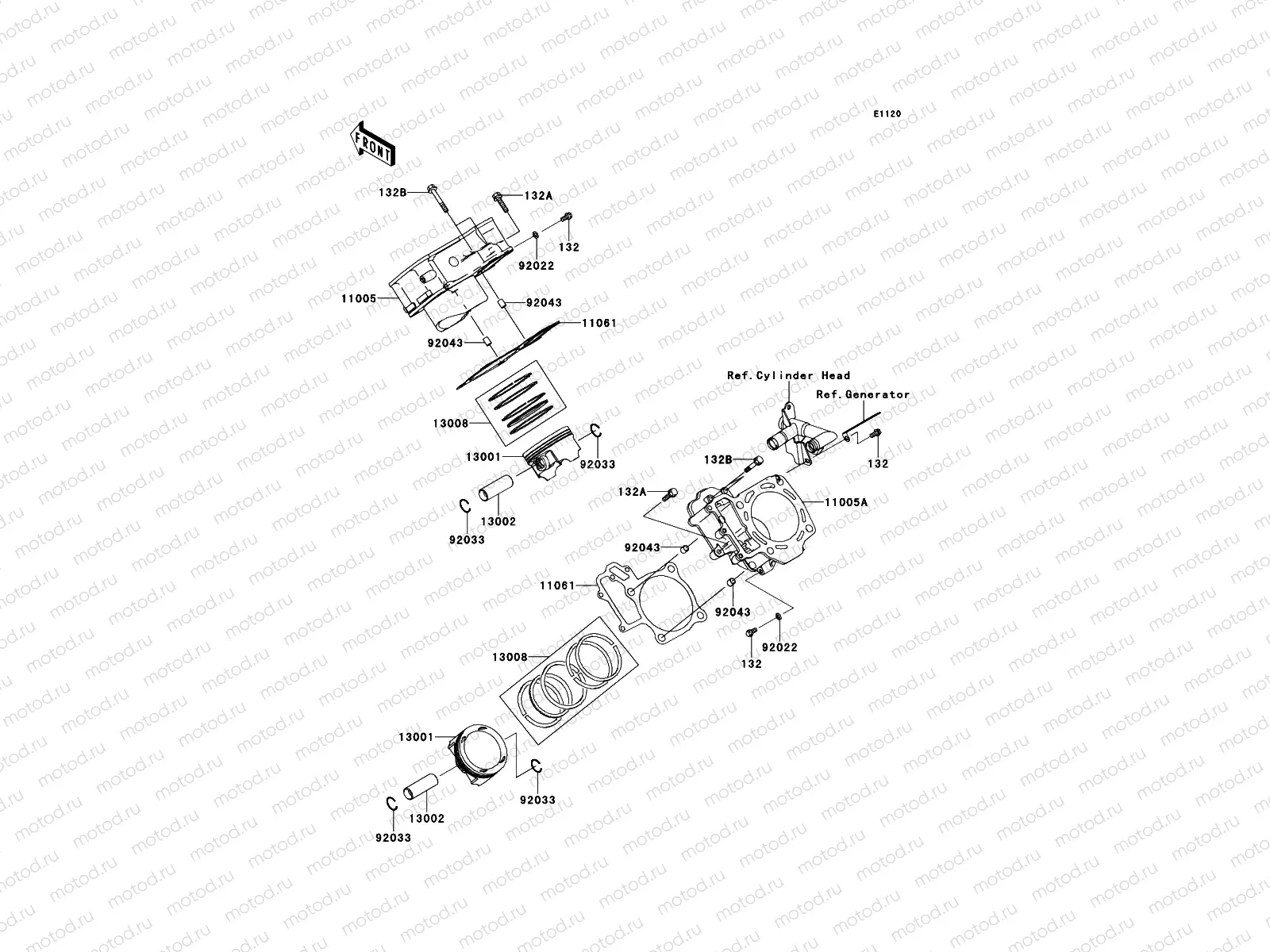 Cylinder/Piston(s)