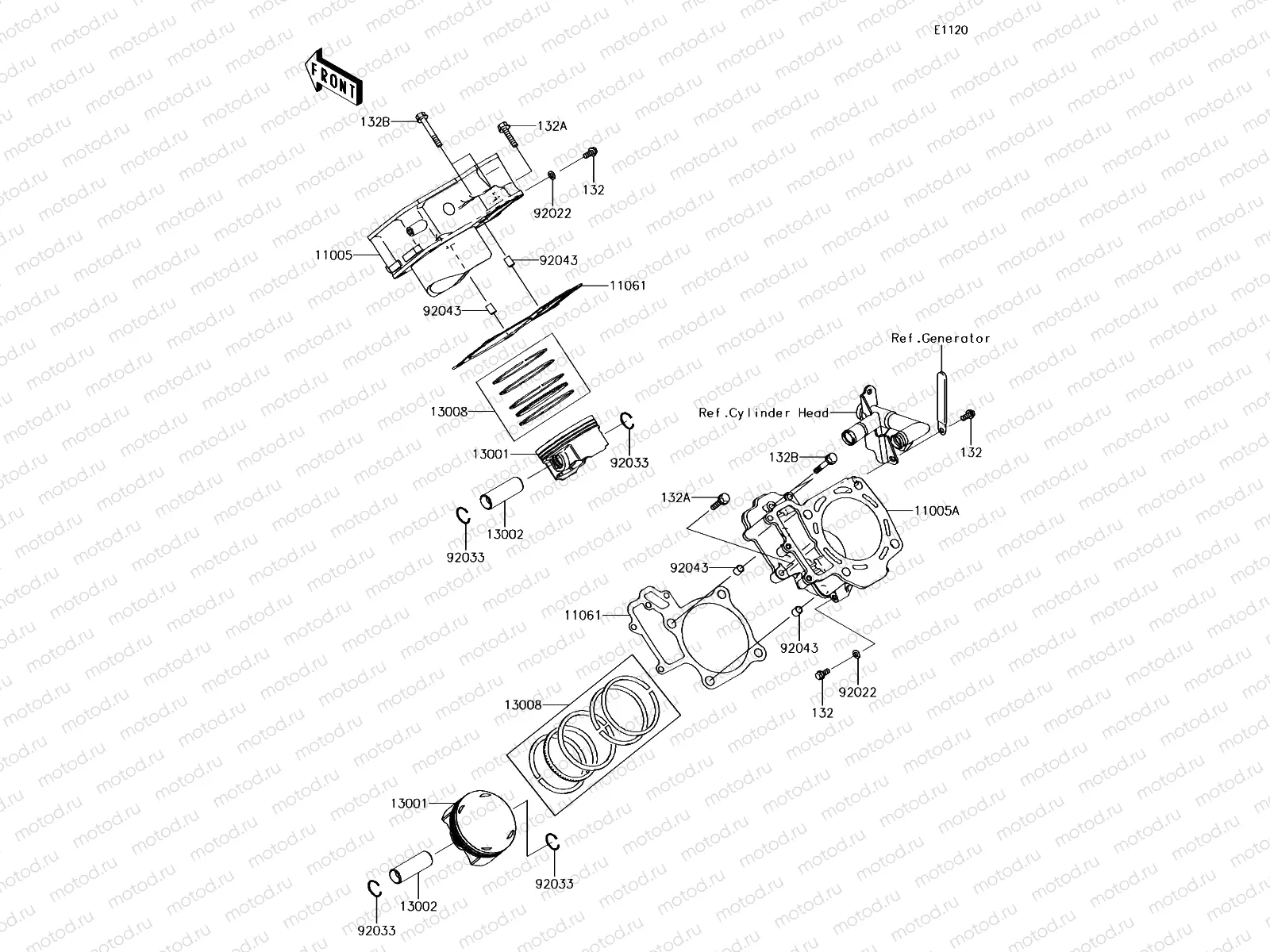 Cylinder/Piston(s)