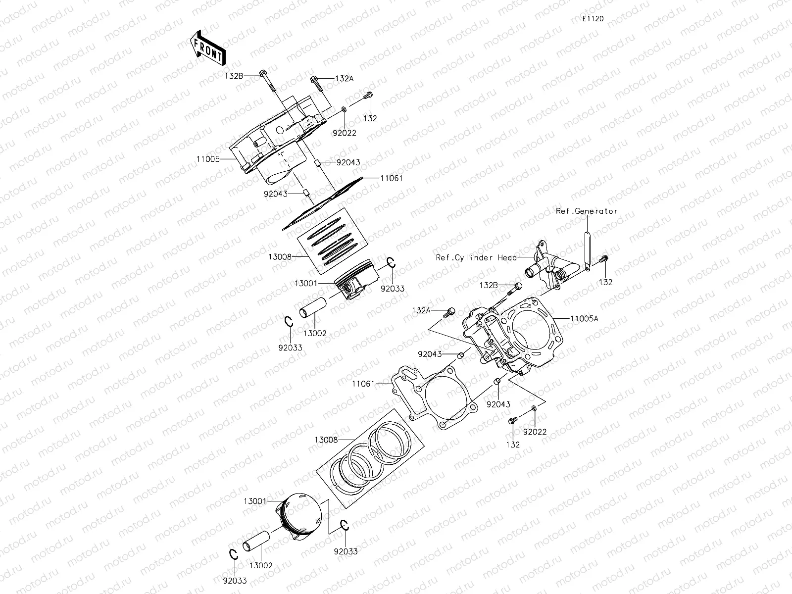 Cylinder/Piston(s)