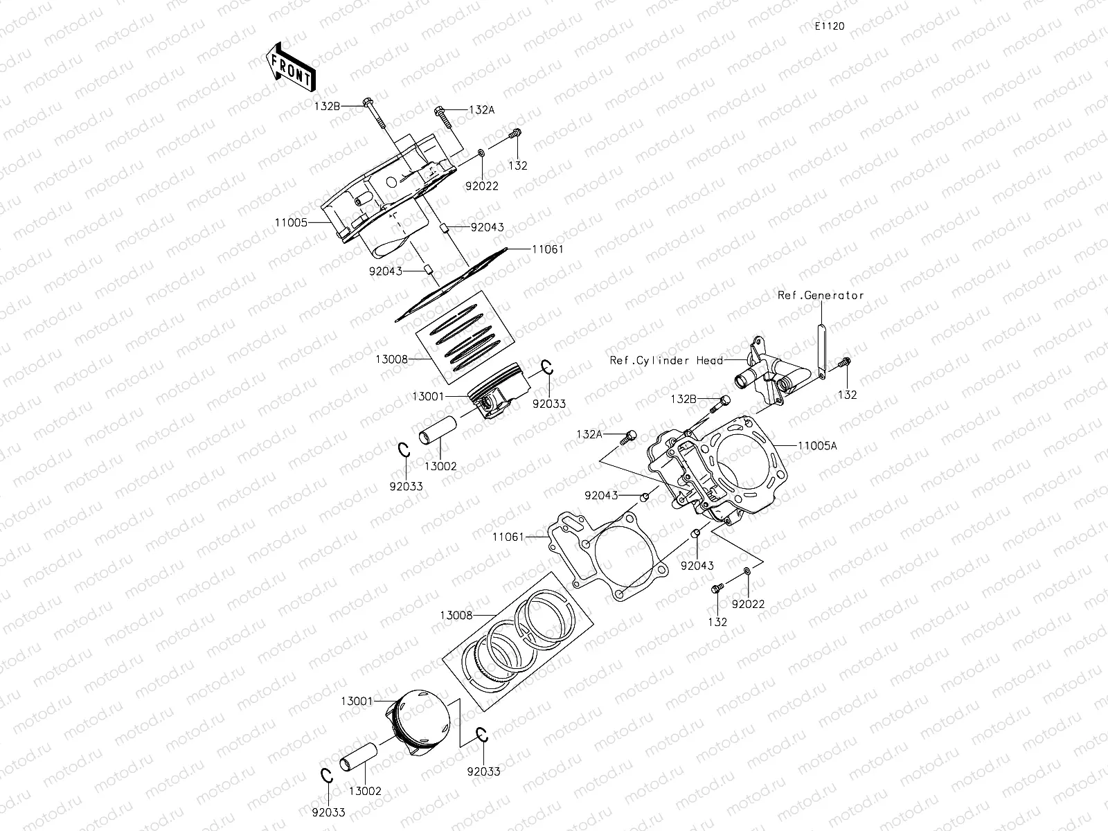 Cylinder/Piston(s)