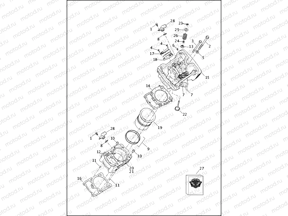 CYLINDERS, HEADS AND VALVES