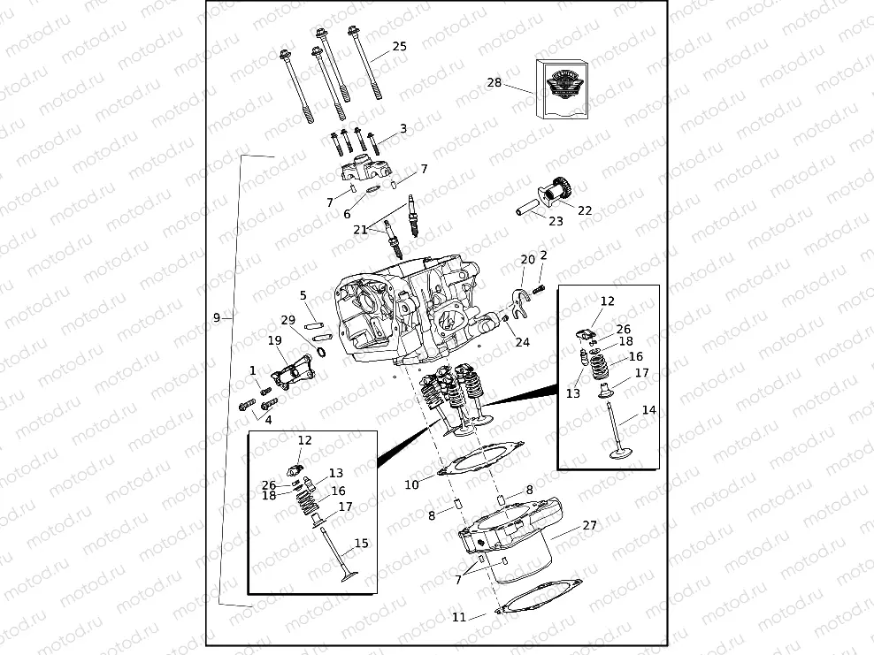 CYLINDERS, HEADS AND VALVES