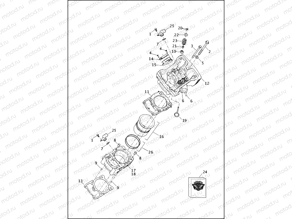 CYLINDERS, HEADS & VALVES