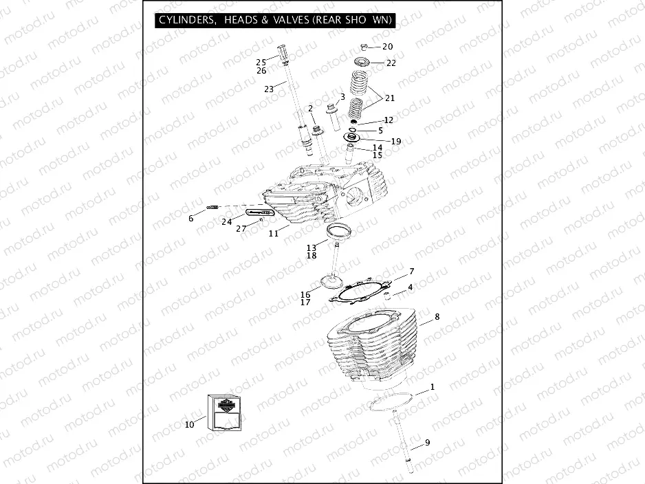 CYLINDERS, HEADS, VALVES - TWIN CAM 110â¢