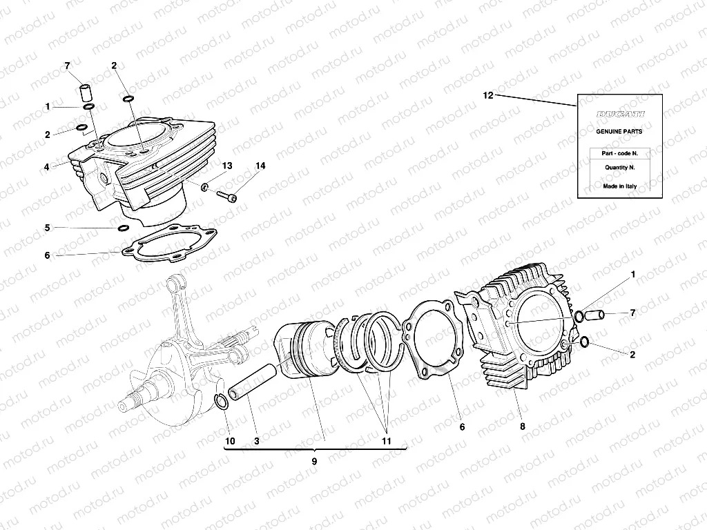 CYLINDERS - PISTONS