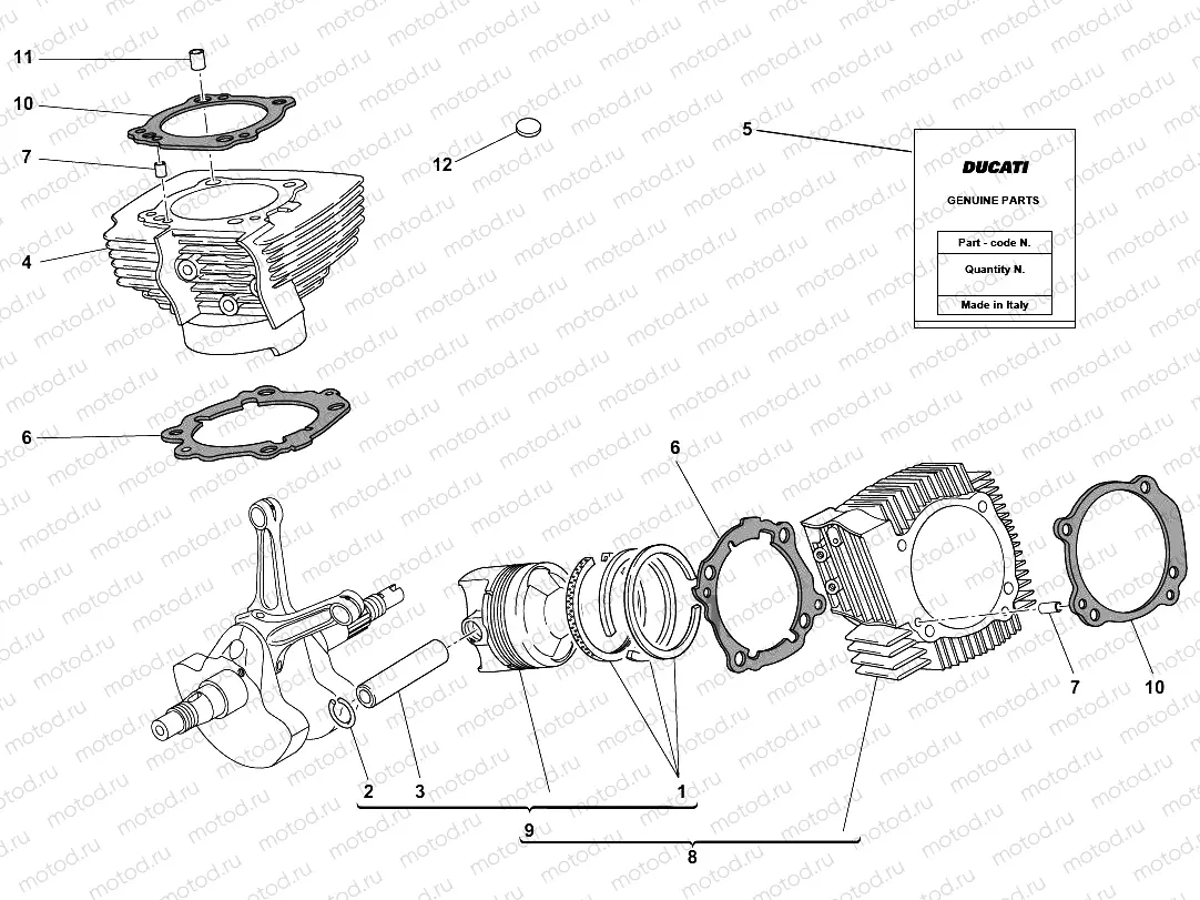 CYLINDERS - PISTONS